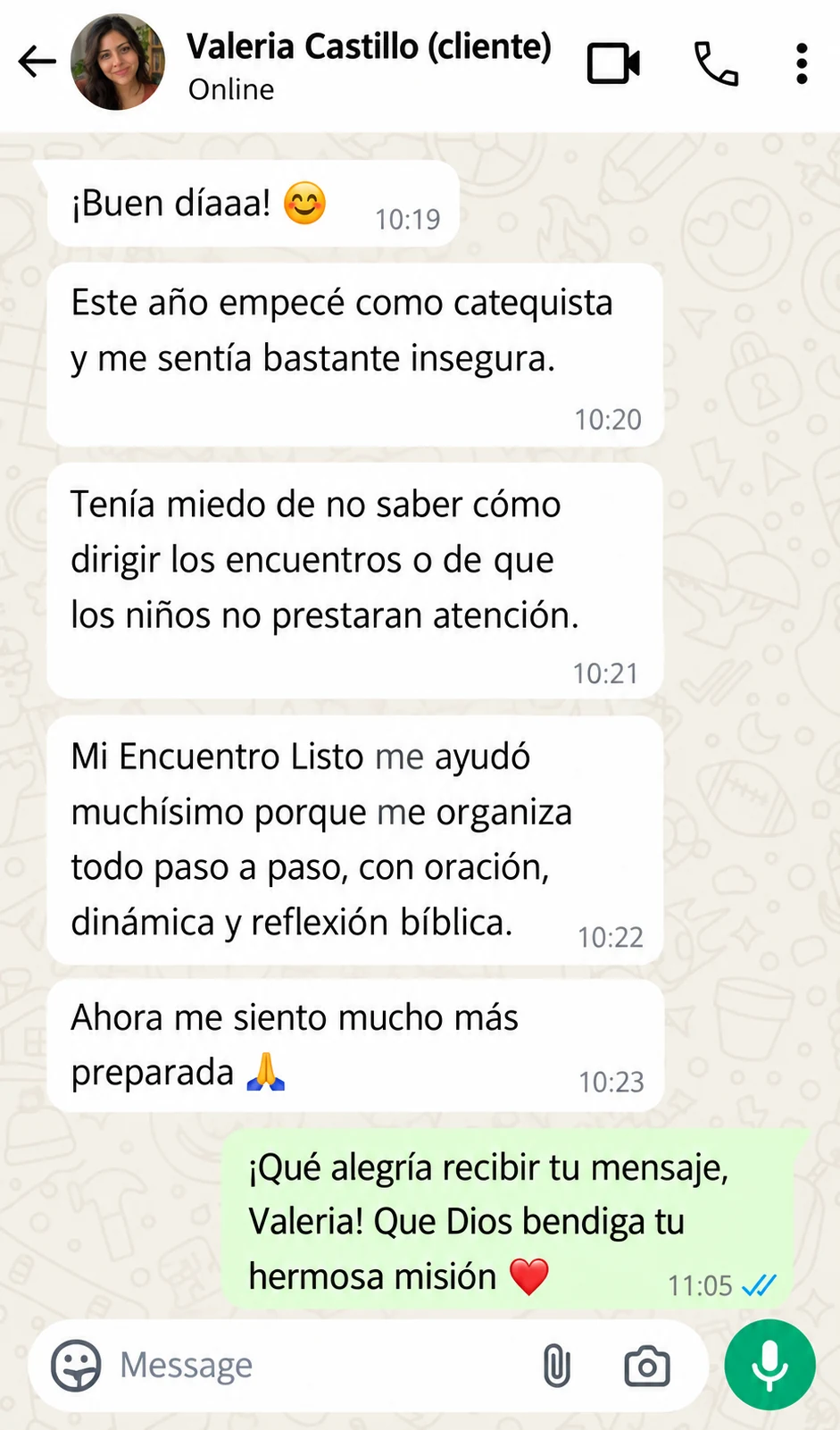 Testimonio de Catequista 3