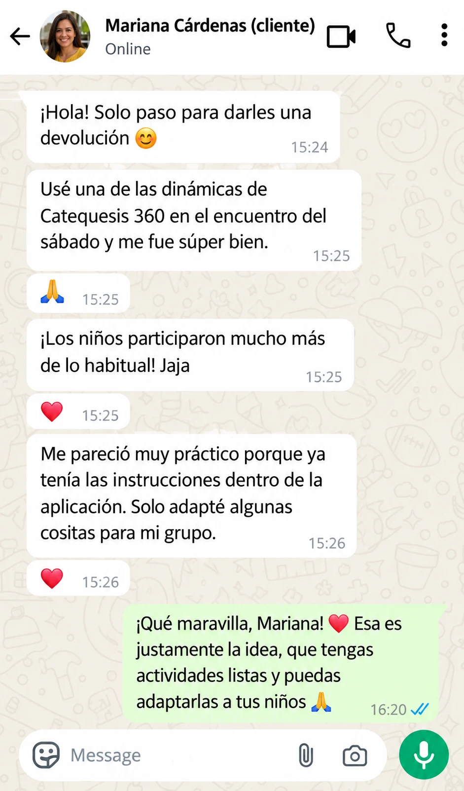 Testimonio de Catequista 4