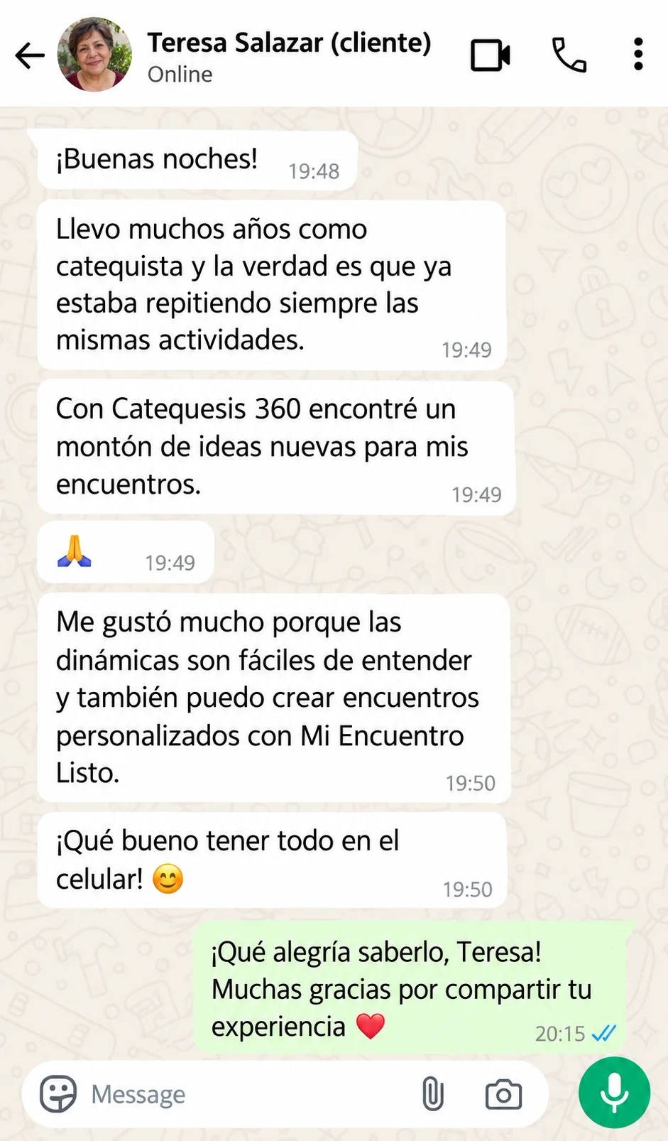 Testimonio de Catequista 5